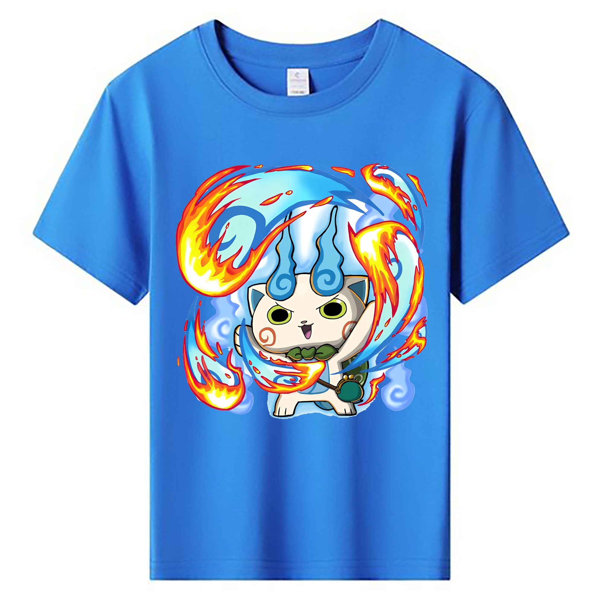 （画像用） 妖怪ウォッチ Yo-kai Watch 綿100％キッズTシャツ（フロントプリント）